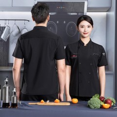 LYL_中国品质短袖厨TL1689 短袖厨师服100%聚酯纤维